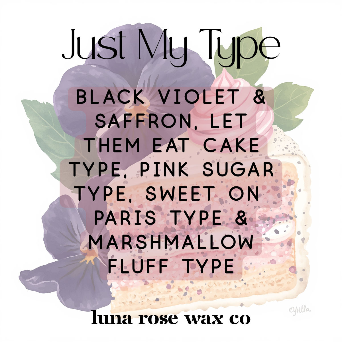 Just My Type • Cocosoy Wax Melts