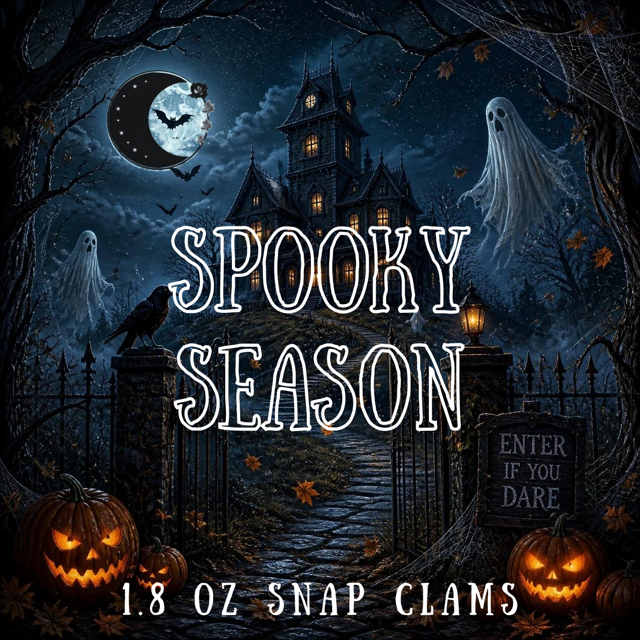 *π Spooky Season Preorder - 1.8 oz Snap Clams