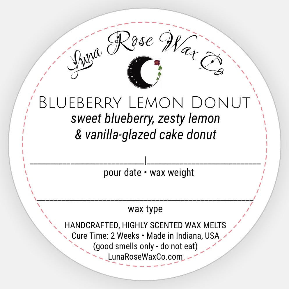 Blueberry Lemon Donut • Cocosoy Wax Melts