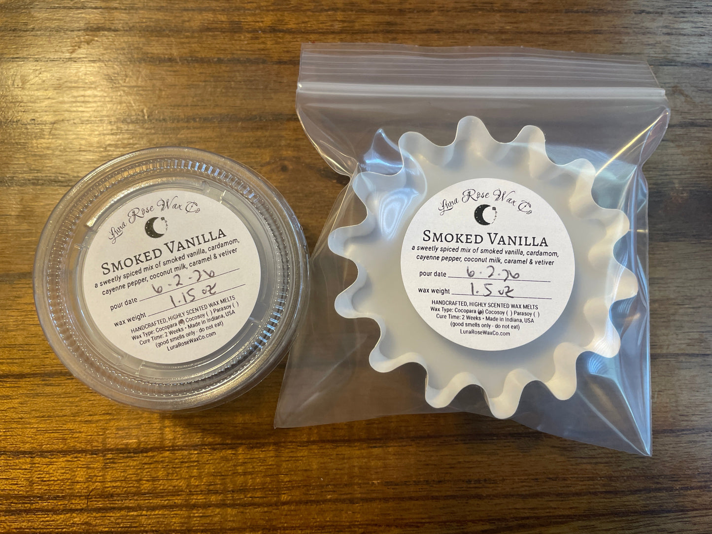 Smoked Vanilla • Cocopara Wax Melts