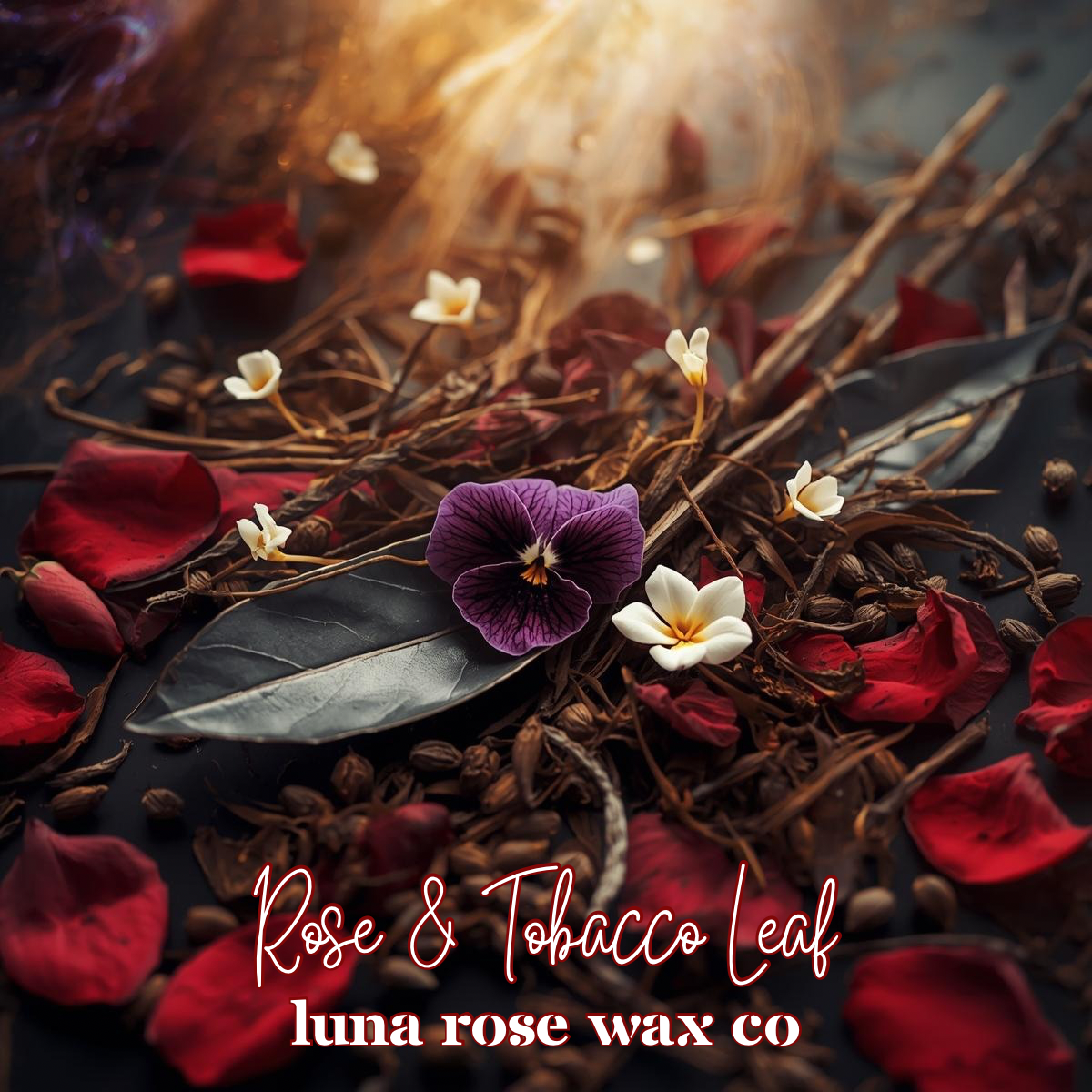 Rose & Tobacco Leaf • Wax Melts