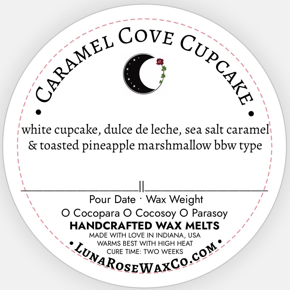 Caramel Cove Cupcake • Cocosoy Wax Melts