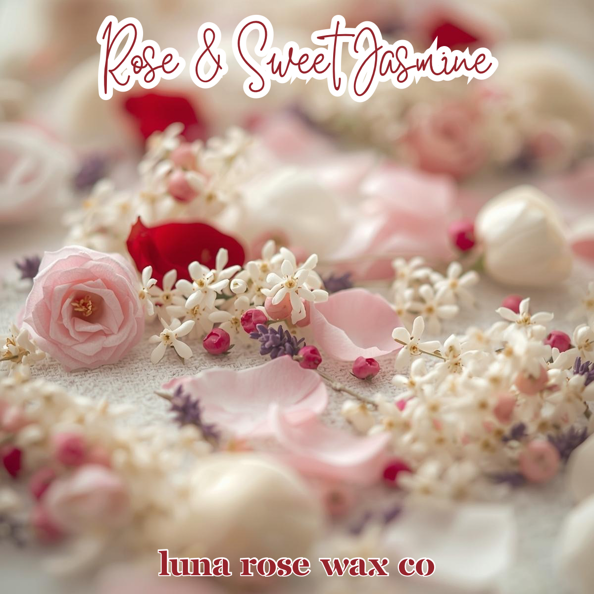 Rose & Sweet Jasmine • Wax Melts
