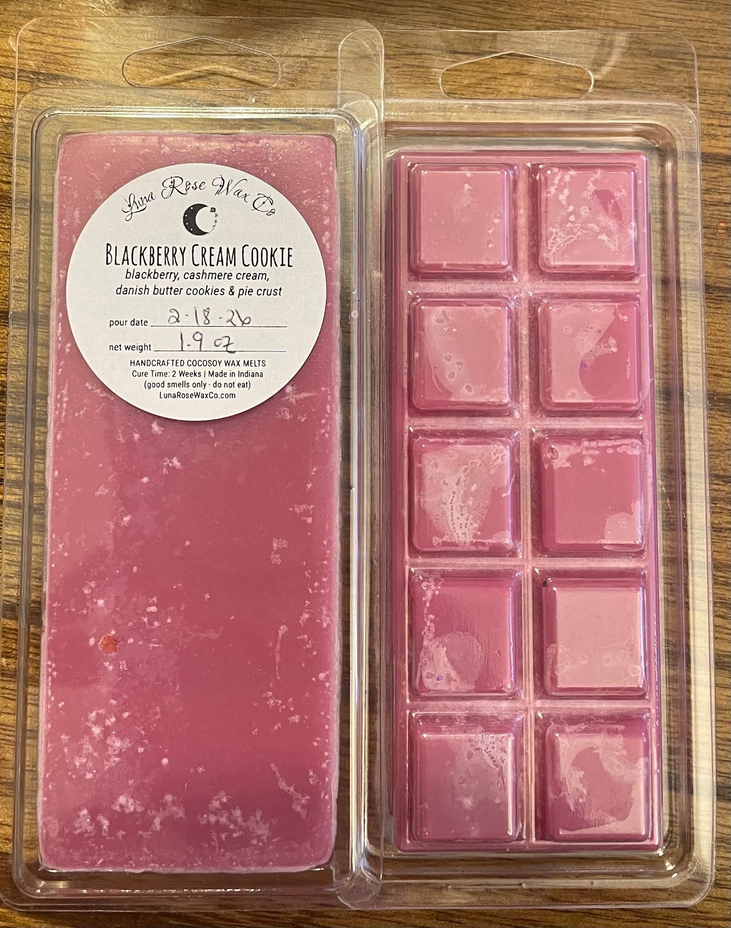 Blackberry Cream Cookie • Cocosoy Wax Melts