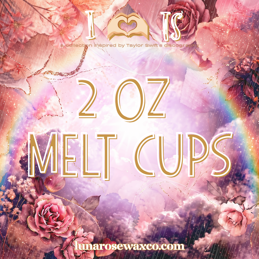 * I 🫶🏻 TS Collection • Melt Cup • 1.9-2 oz • Parasoy or Cocopara Wax Melts