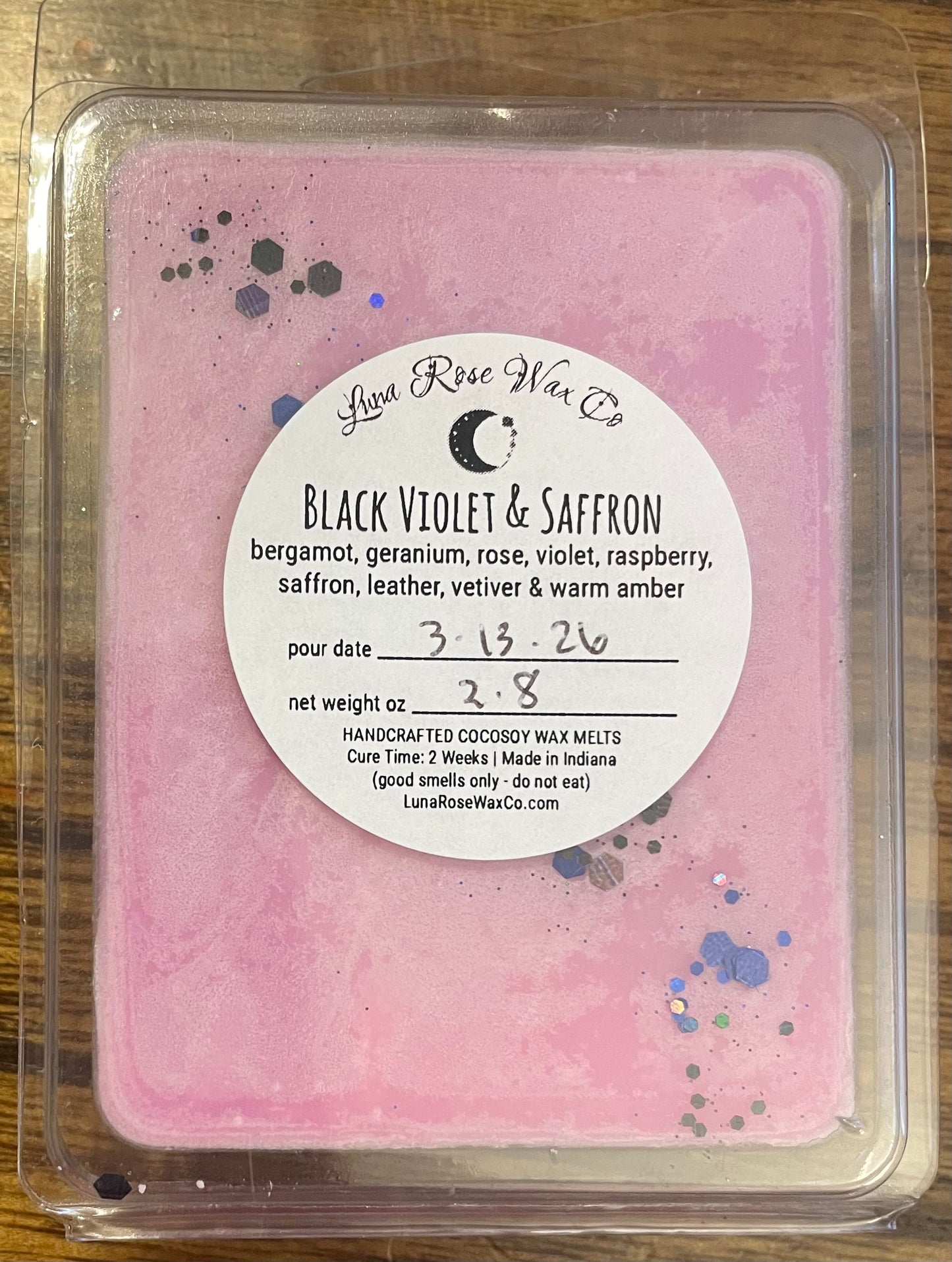 Black Violet & Saffron • Cocosoy Wax Melts
