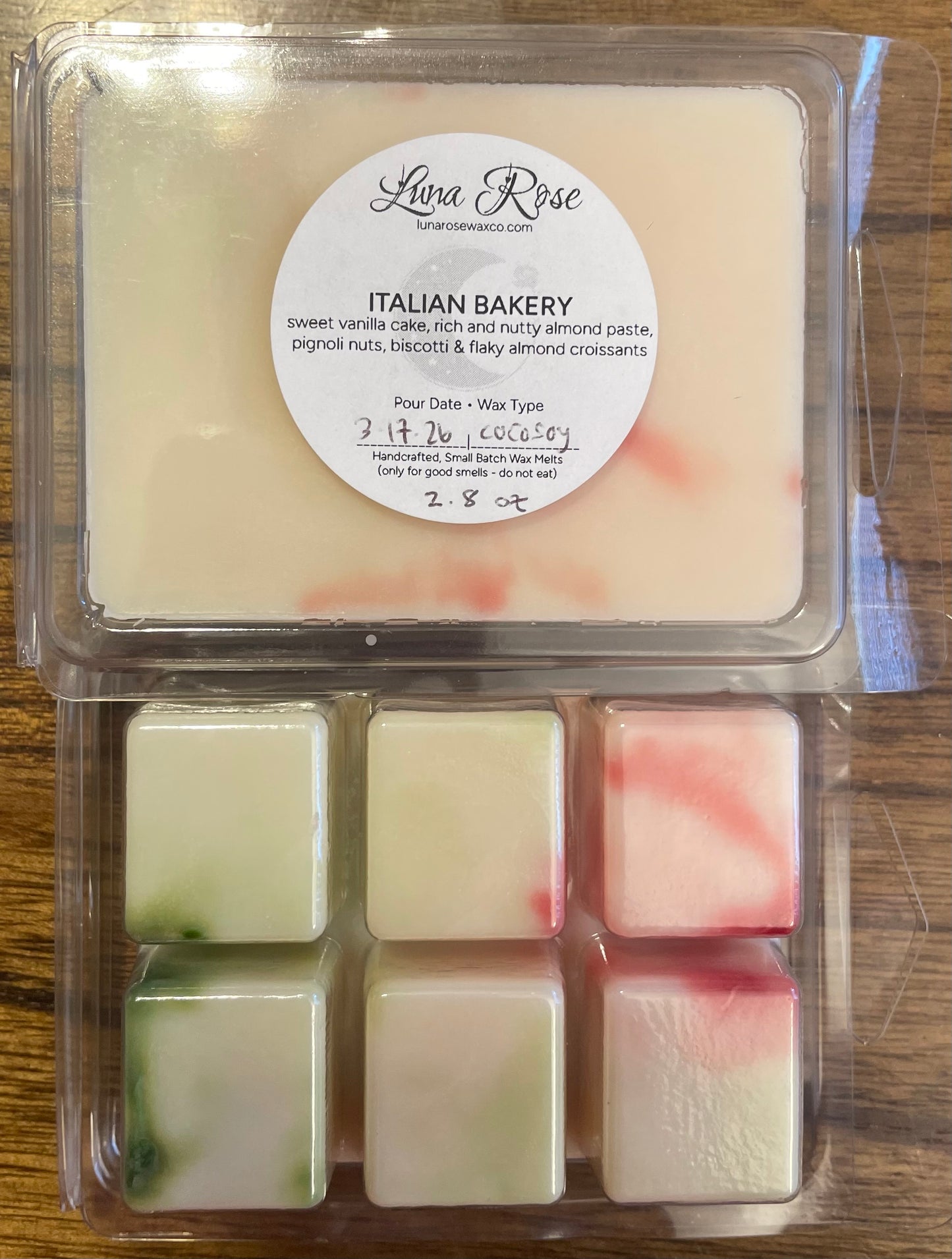 Italian Bakery • Cocosoy Wax Melts