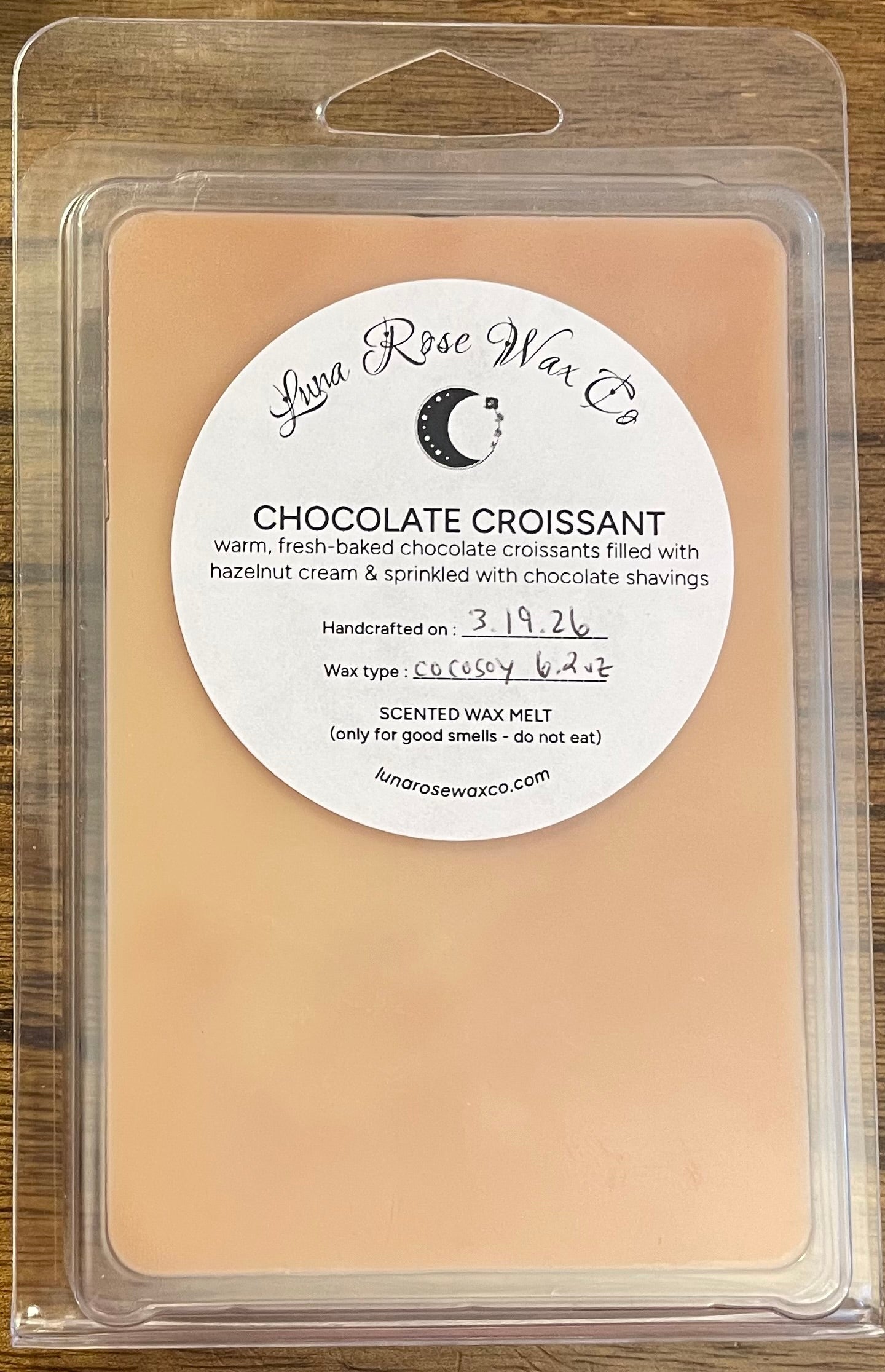 Chocolate Croissant • Cocosoy Wax Melts