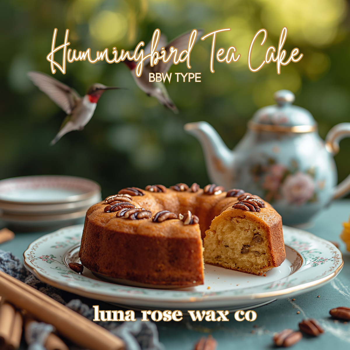 Hummingbird Tea Cake (BBW Type) • Cocosoy Wax Melts