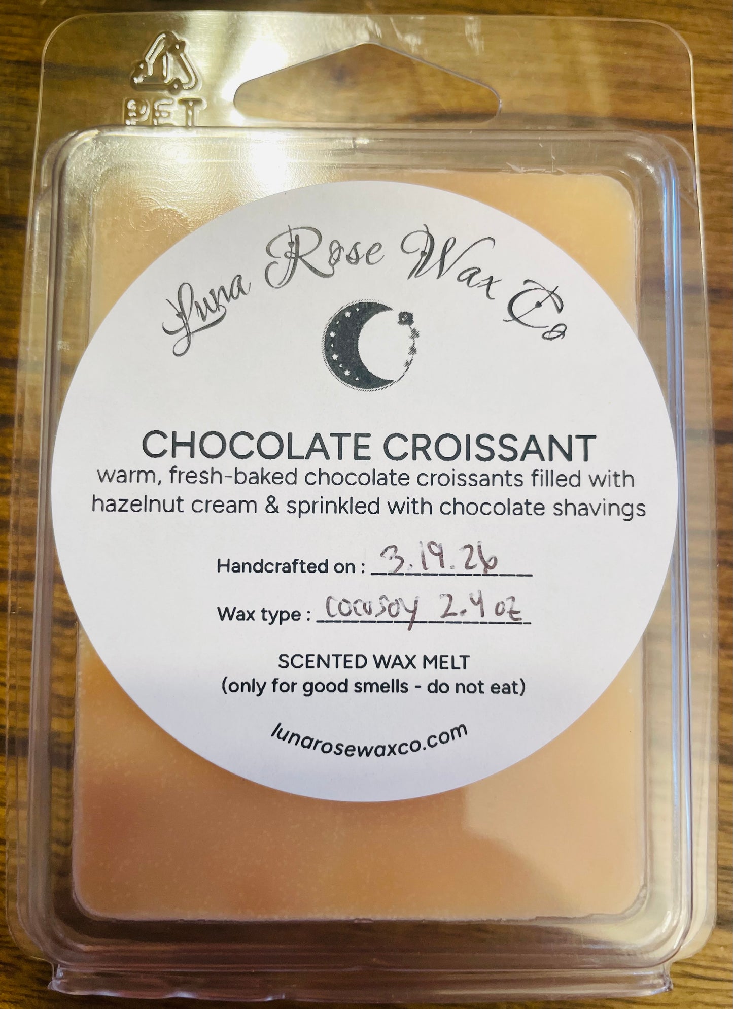 Chocolate Croissant • Cocosoy Wax Melts