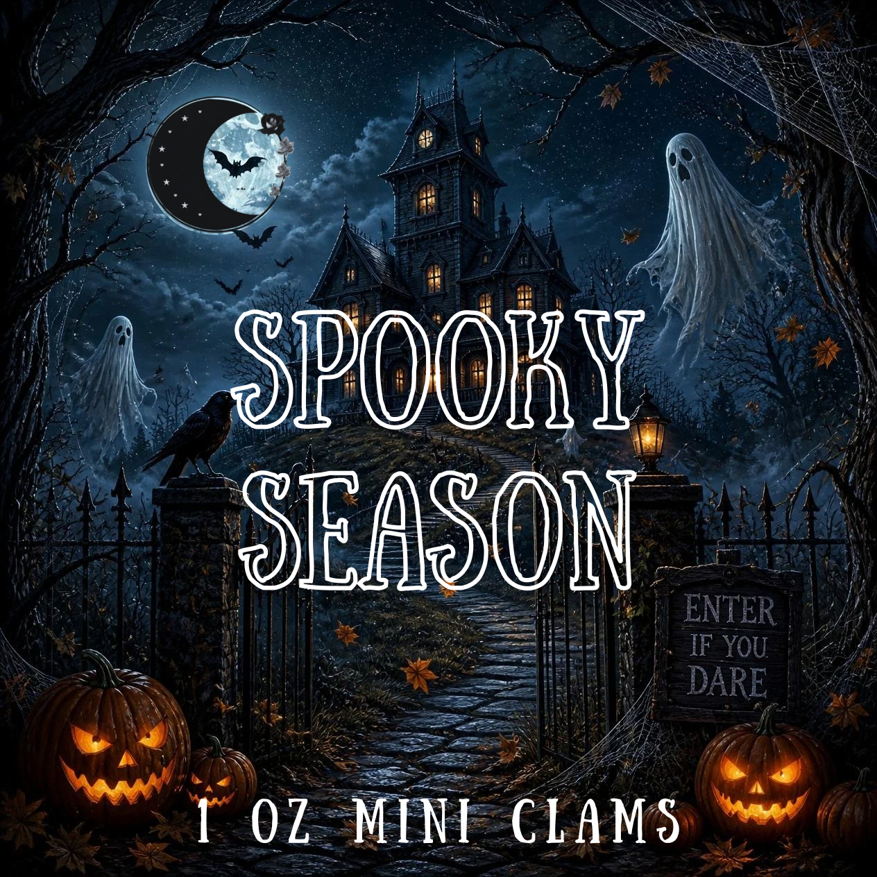 *🎃 Spooky Season Preorder - 1 oz Mini Clams