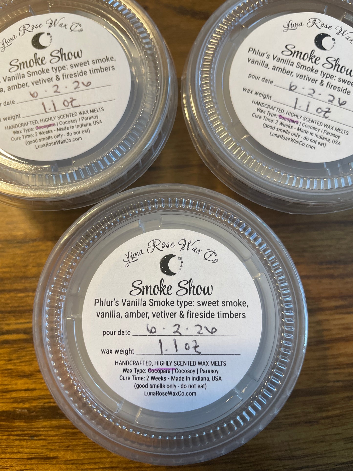 Smoke Show (Phlur’s Vanilla Smoke Type) • Cocopara Wax Melts