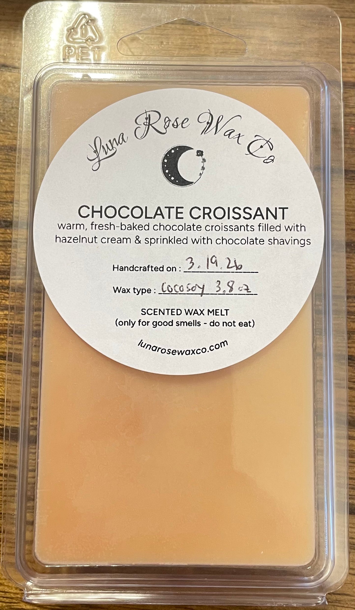 Chocolate Croissant • Cocosoy Wax Melts