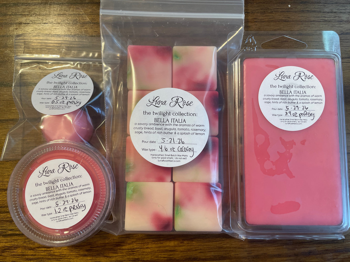 Bella Italia: The Twilight Collection | Wax Melts