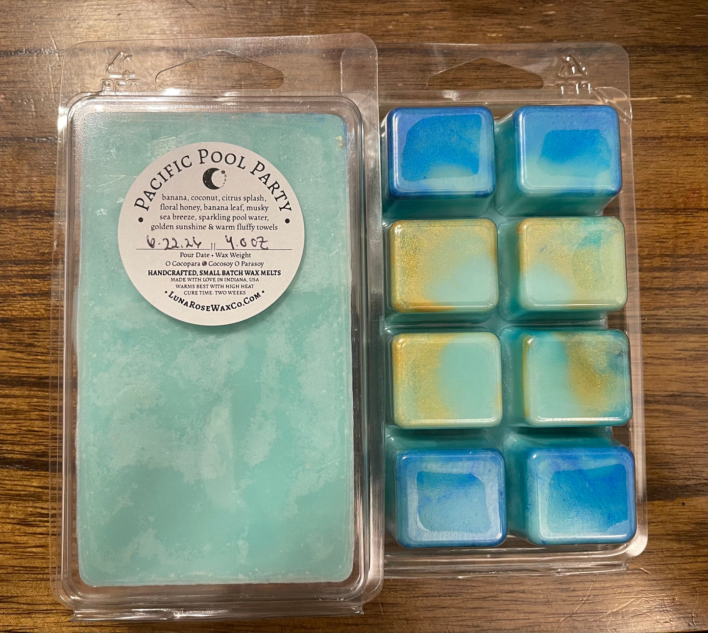 6/27 SHOP DROP | 8-Cubes Clams | Cocosoy Wax