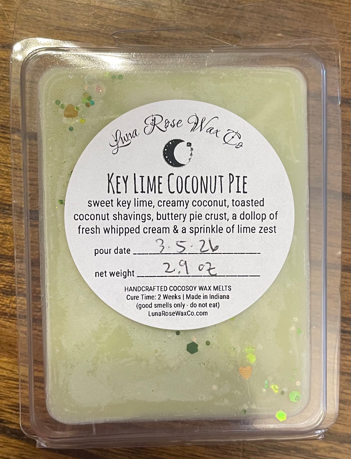 Key Lime Coconut Pie • Cocosoy Wax Melts