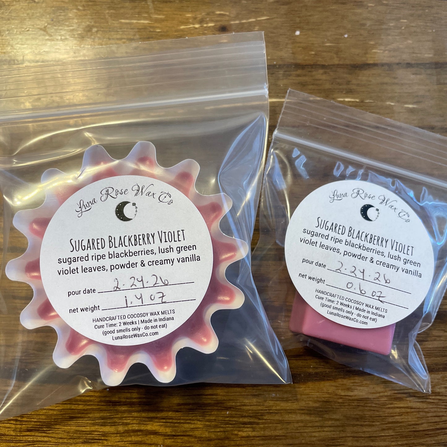 Sugared Blackberry Violet • Cocosoy Wax Melts